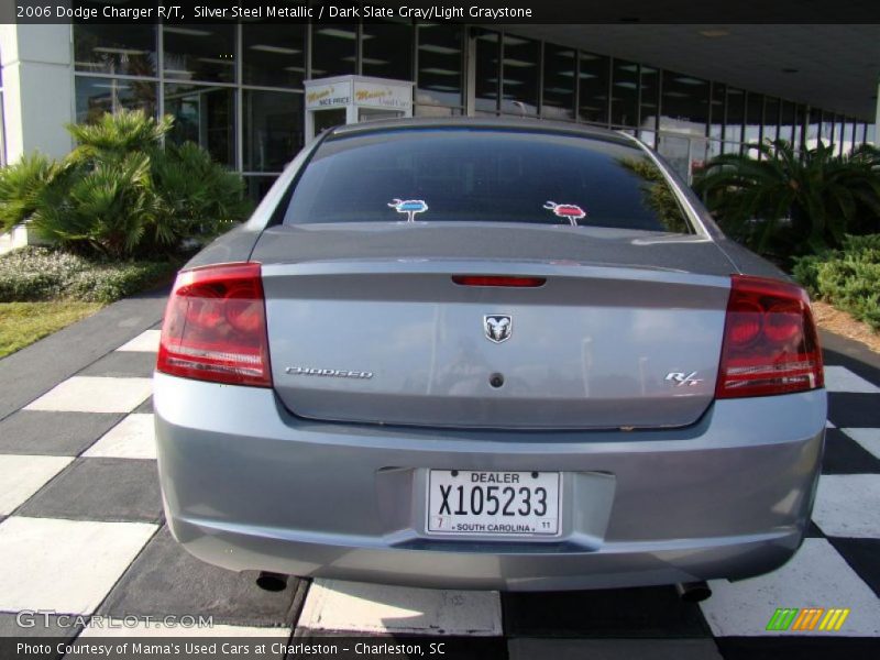 Silver Steel Metallic / Dark Slate Gray/Light Graystone 2006 Dodge Charger R/T