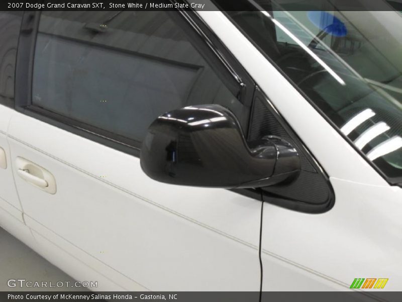 Stone White / Medium Slate Gray 2007 Dodge Grand Caravan SXT
