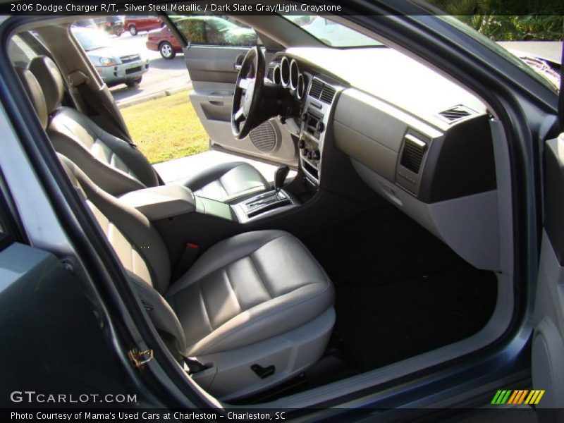 Silver Steel Metallic / Dark Slate Gray/Light Graystone 2006 Dodge Charger R/T