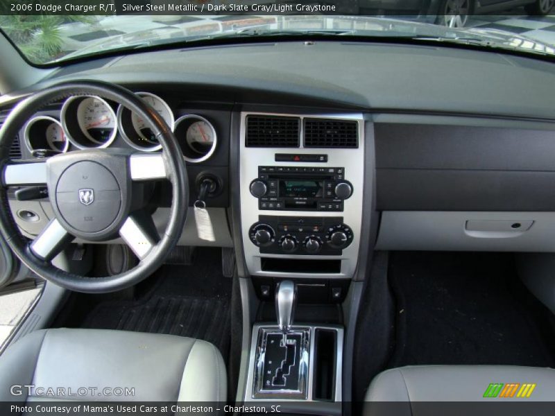 Silver Steel Metallic / Dark Slate Gray/Light Graystone 2006 Dodge Charger R/T