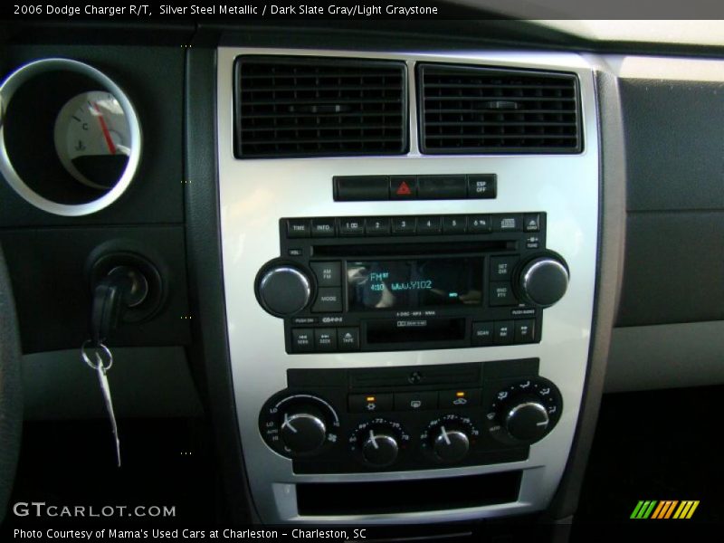 Silver Steel Metallic / Dark Slate Gray/Light Graystone 2006 Dodge Charger R/T