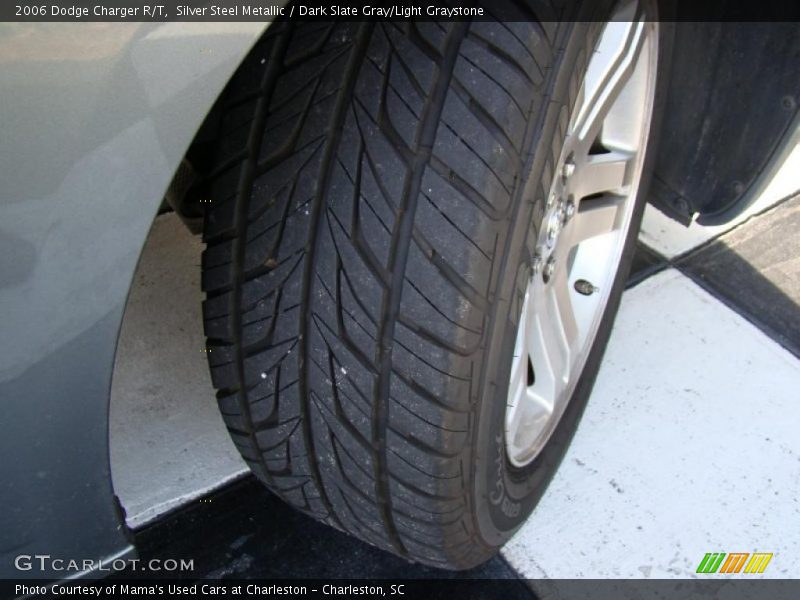 Silver Steel Metallic / Dark Slate Gray/Light Graystone 2006 Dodge Charger R/T