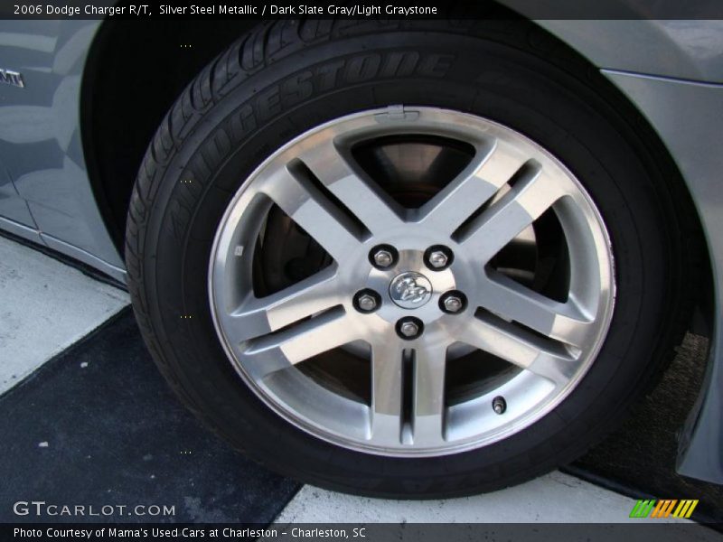 Silver Steel Metallic / Dark Slate Gray/Light Graystone 2006 Dodge Charger R/T