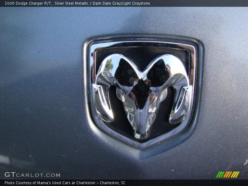 Silver Steel Metallic / Dark Slate Gray/Light Graystone 2006 Dodge Charger R/T