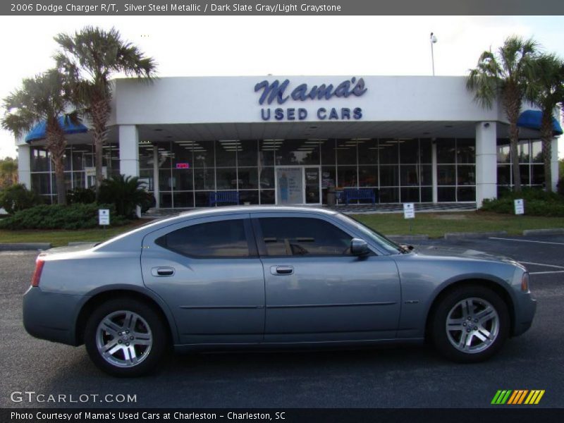 Silver Steel Metallic / Dark Slate Gray/Light Graystone 2006 Dodge Charger R/T