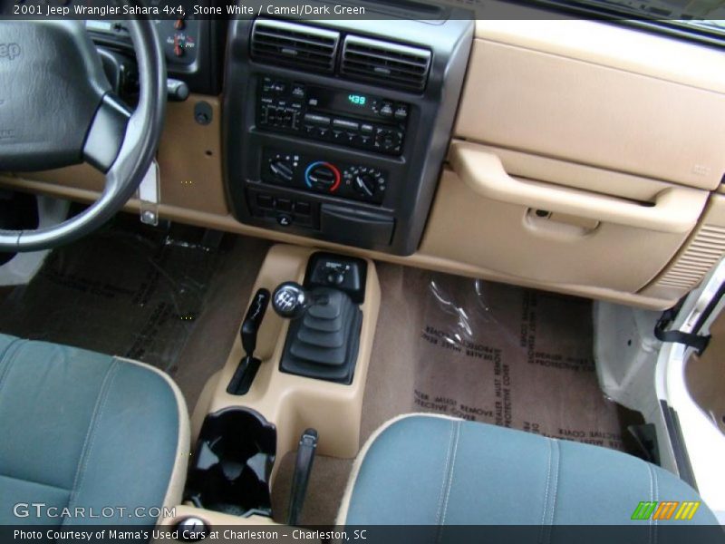 Dashboard of 2001 Wrangler Sahara 4x4