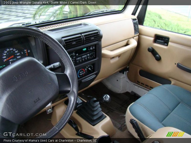Dashboard of 2001 Wrangler Sahara 4x4