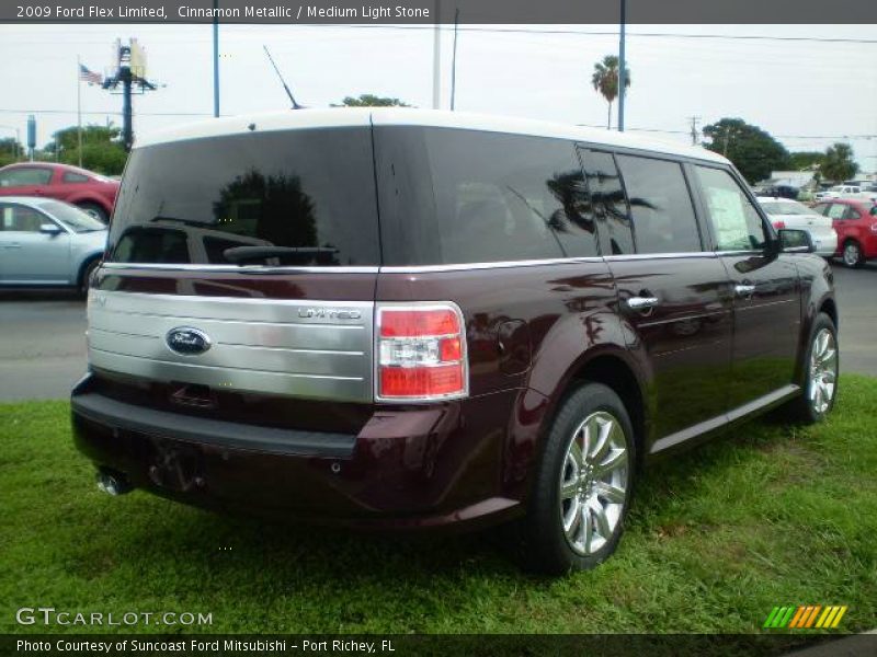 Cinnamon Metallic / Medium Light Stone 2009 Ford Flex Limited