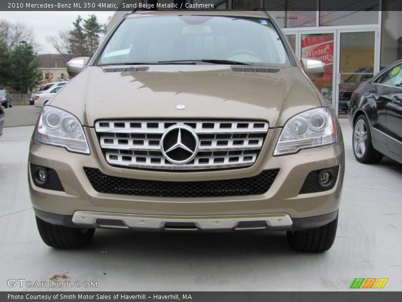 Sand Beige Metallic / Cashmere 2010 Mercedes-Benz ML 350 4Matic