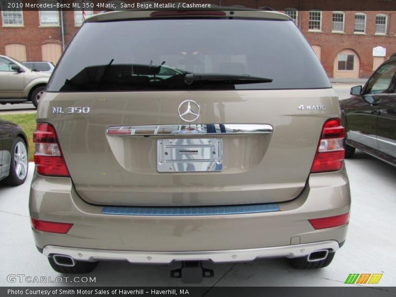 Sand Beige Metallic / Cashmere 2010 Mercedes-Benz ML 350 4Matic