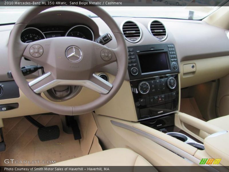 Sand Beige Metallic / Cashmere 2010 Mercedes-Benz ML 350 4Matic