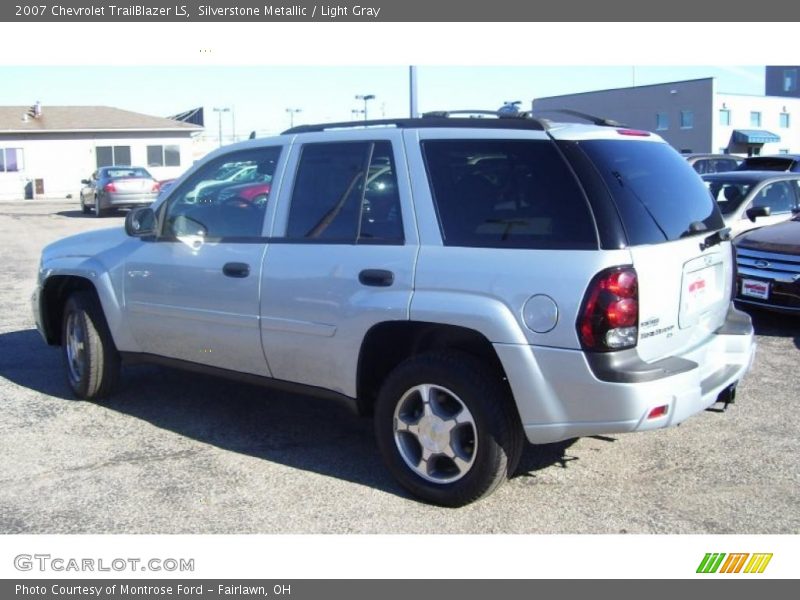 Silverstone Metallic / Light Gray 2007 Chevrolet TrailBlazer LS
