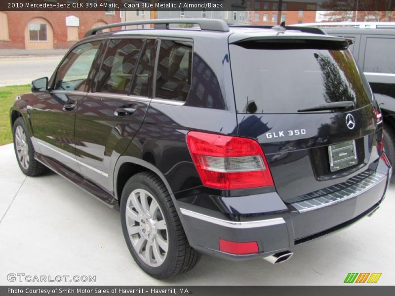 Capri Blue Metallic / Almond/Black 2010 Mercedes-Benz GLK 350 4Matic