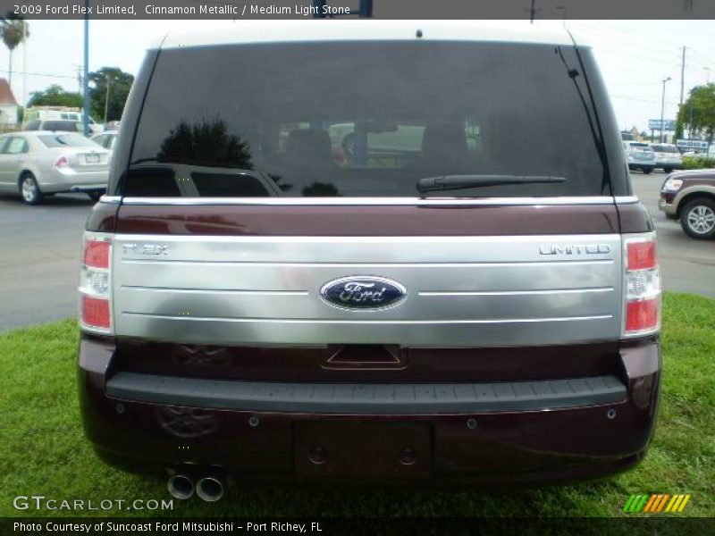 Cinnamon Metallic / Medium Light Stone 2009 Ford Flex Limited