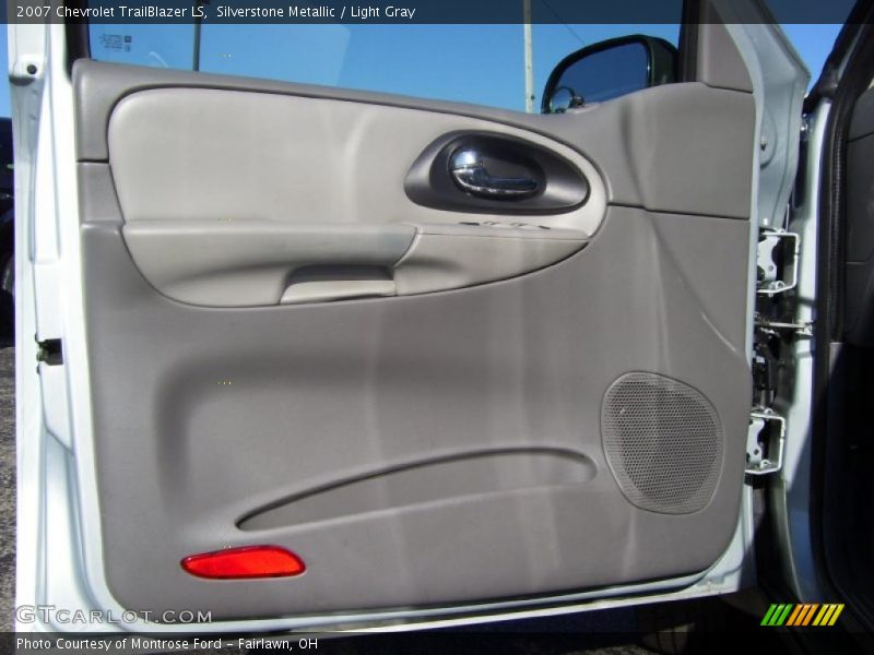 Silverstone Metallic / Light Gray 2007 Chevrolet TrailBlazer LS