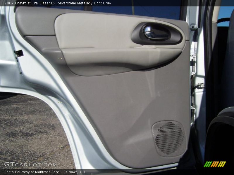 Silverstone Metallic / Light Gray 2007 Chevrolet TrailBlazer LS