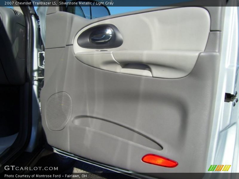 Silverstone Metallic / Light Gray 2007 Chevrolet TrailBlazer LS