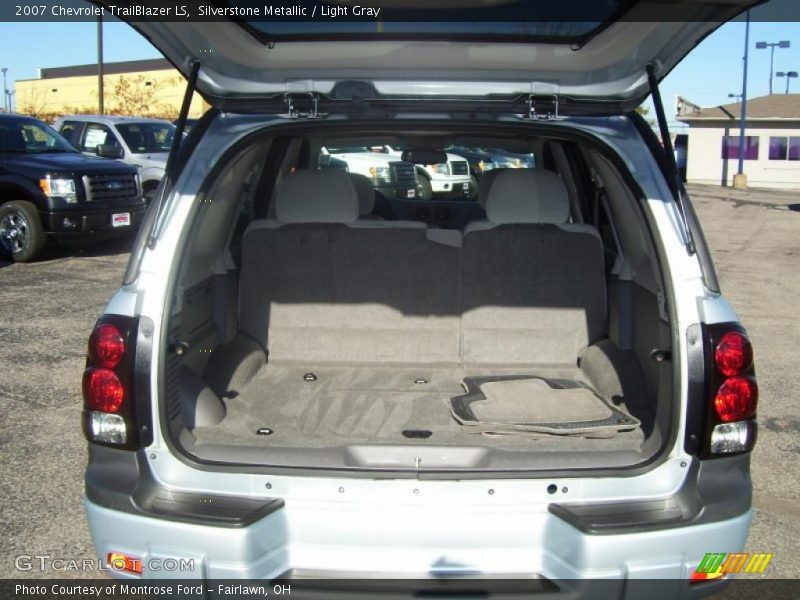 Silverstone Metallic / Light Gray 2007 Chevrolet TrailBlazer LS