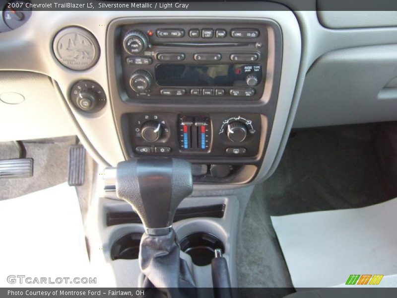 Silverstone Metallic / Light Gray 2007 Chevrolet TrailBlazer LS