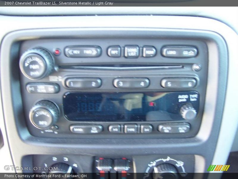 Silverstone Metallic / Light Gray 2007 Chevrolet TrailBlazer LS