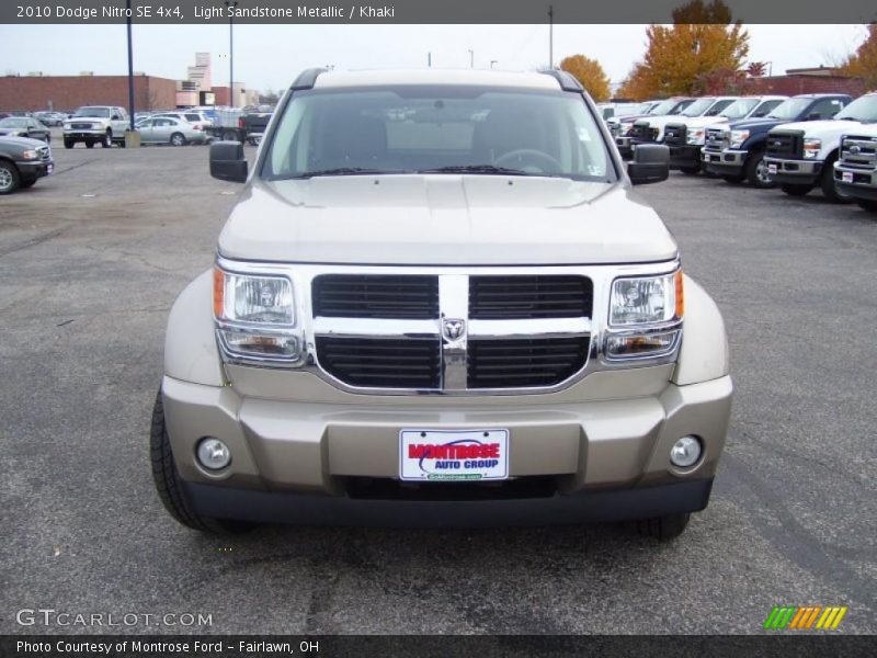 Light Sandstone Metallic / Khaki 2010 Dodge Nitro SE 4x4
