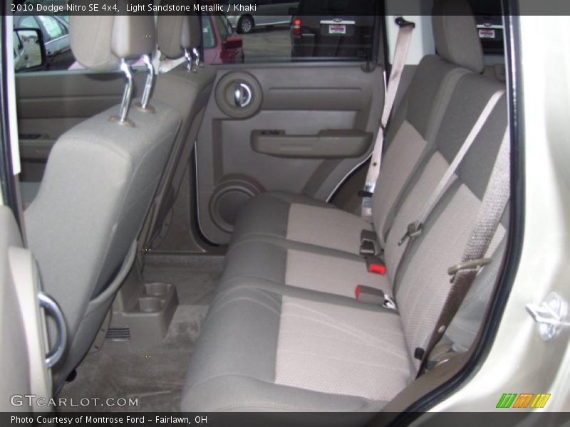  2010 Nitro SE 4x4 Khaki Interior