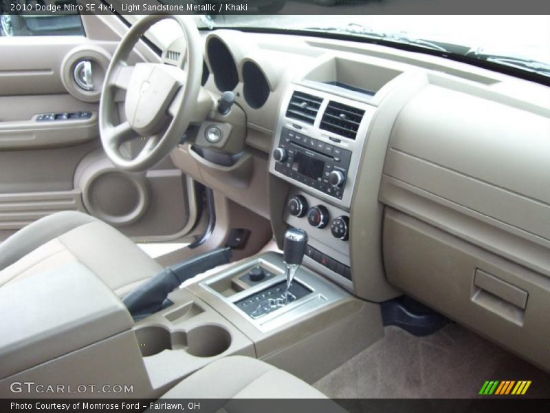 Dashboard of 2010 Nitro SE 4x4