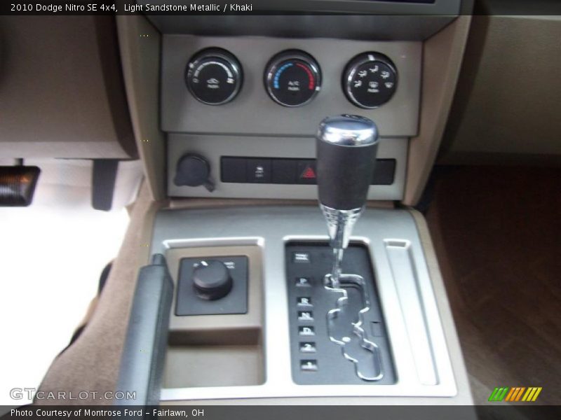  2010 Nitro SE 4x4 4 Speed Automatic Shifter