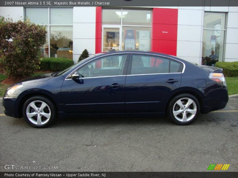 Majestic Blue Metallic / Charcoal 2007 Nissan Altima 3.5 SE
