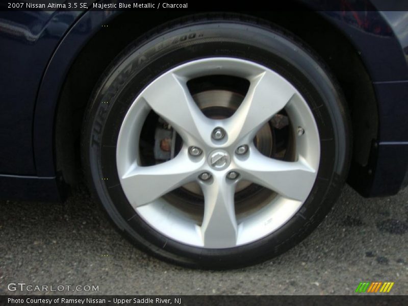 Majestic Blue Metallic / Charcoal 2007 Nissan Altima 3.5 SE