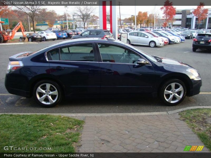 Majestic Blue Metallic / Charcoal 2007 Nissan Altima 3.5 SE