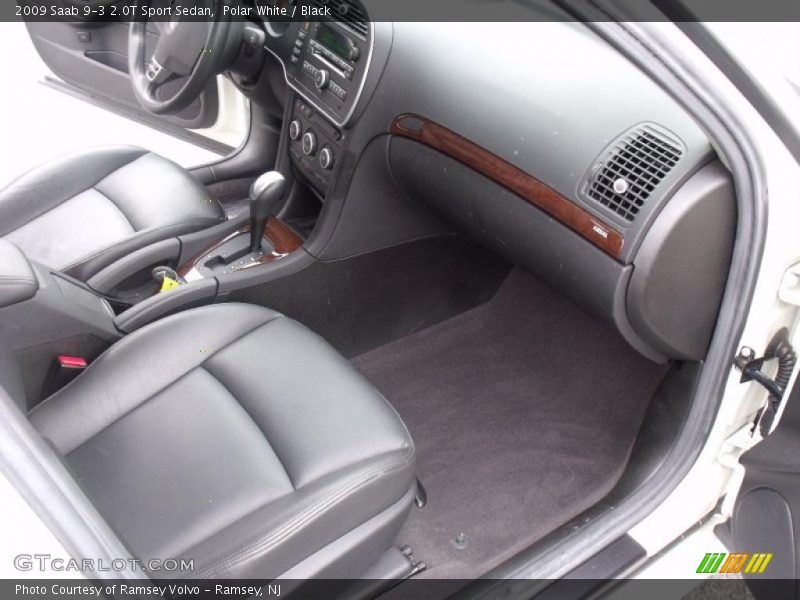  2009 9-3 2.0T Sport Sedan Black Interior