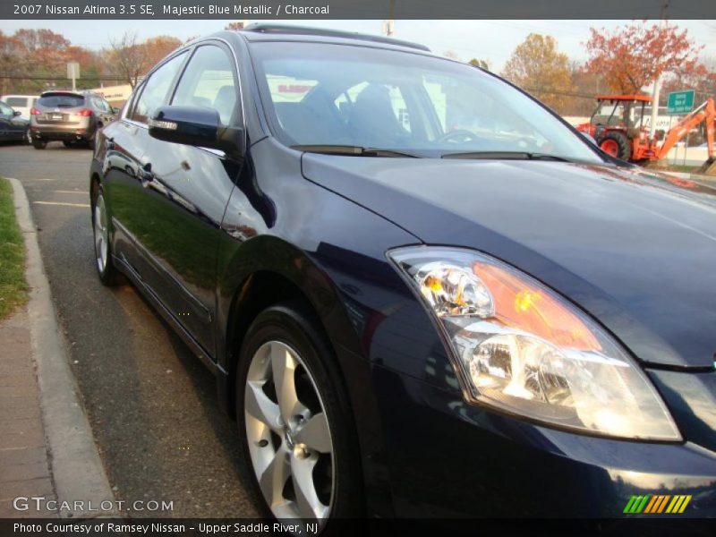 Majestic Blue Metallic / Charcoal 2007 Nissan Altima 3.5 SE