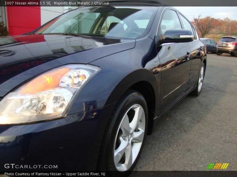 Majestic Blue Metallic / Charcoal 2007 Nissan Altima 3.5 SE