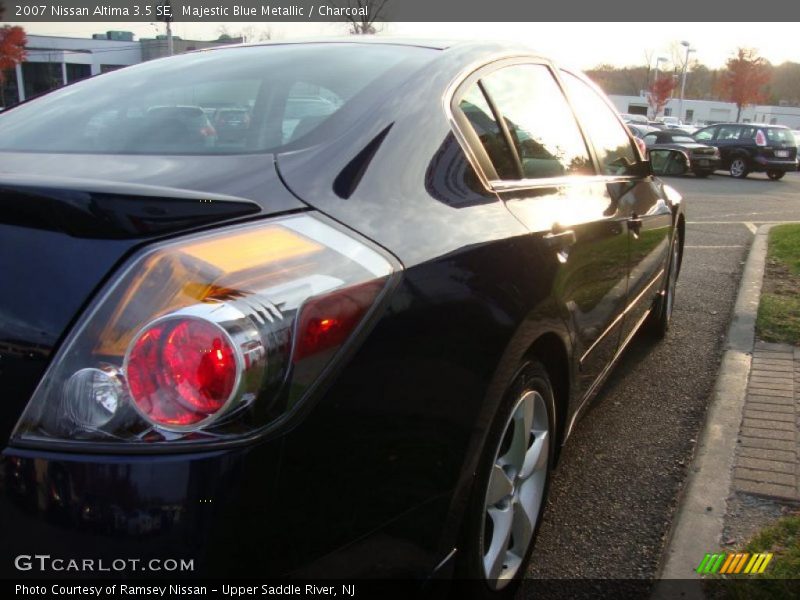Majestic Blue Metallic / Charcoal 2007 Nissan Altima 3.5 SE