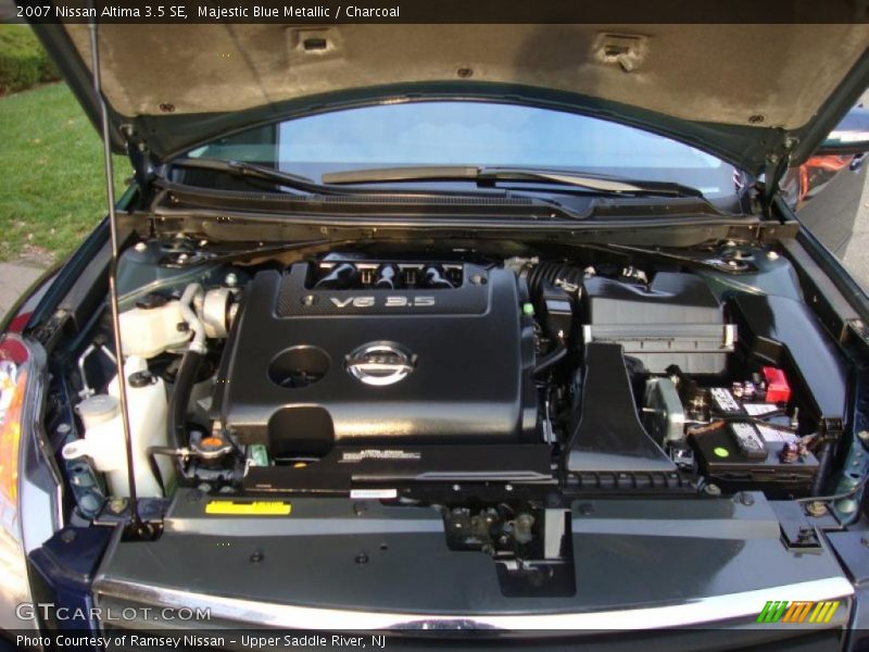 Majestic Blue Metallic / Charcoal 2007 Nissan Altima 3.5 SE