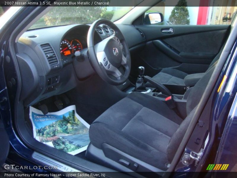 Majestic Blue Metallic / Charcoal 2007 Nissan Altima 3.5 SE