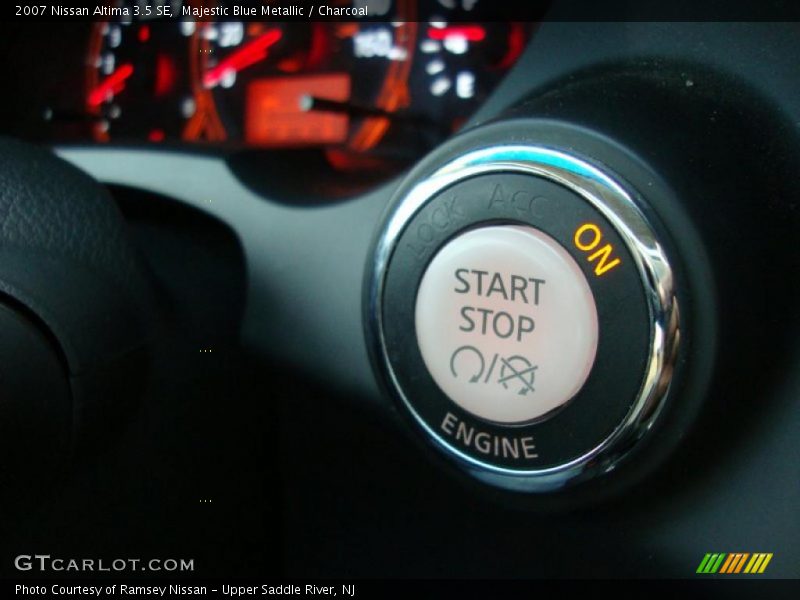 Majestic Blue Metallic / Charcoal 2007 Nissan Altima 3.5 SE