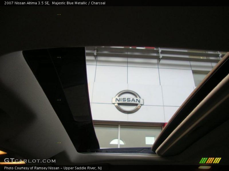Majestic Blue Metallic / Charcoal 2007 Nissan Altima 3.5 SE