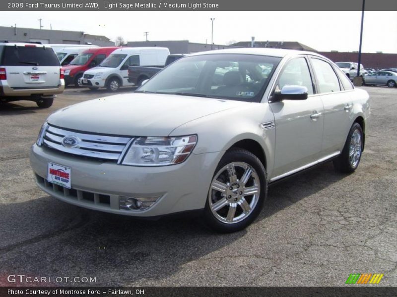 Front 3/4 View of 2008 Taurus Limited AWD