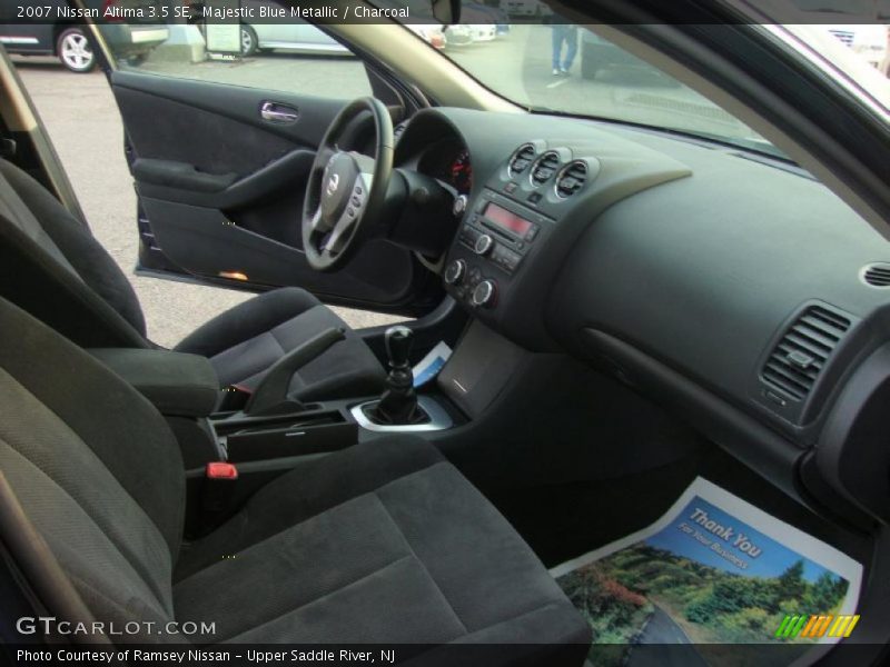 Majestic Blue Metallic / Charcoal 2007 Nissan Altima 3.5 SE