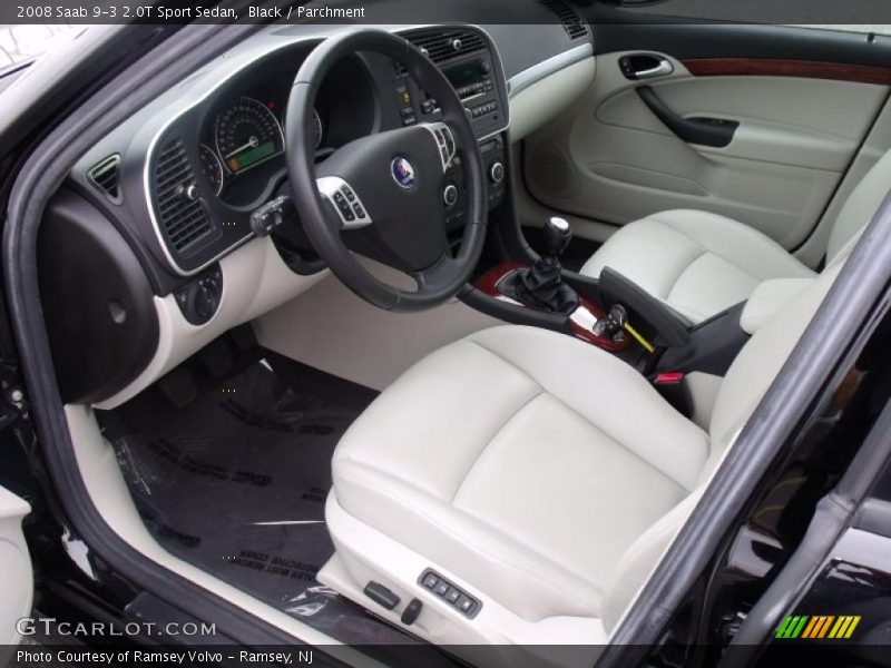 Parchment Interior - 2008 9-3 2.0T Sport Sedan 
