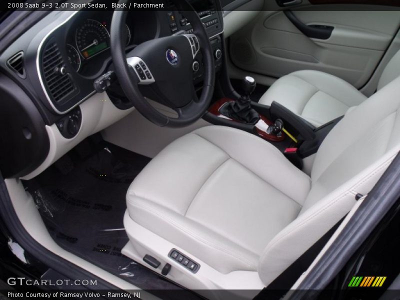  2008 9-3 2.0T Sport Sedan Parchment Interior