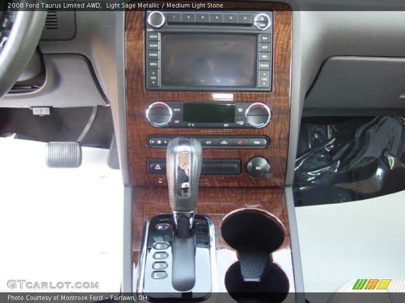 Controls of 2008 Taurus Limited AWD