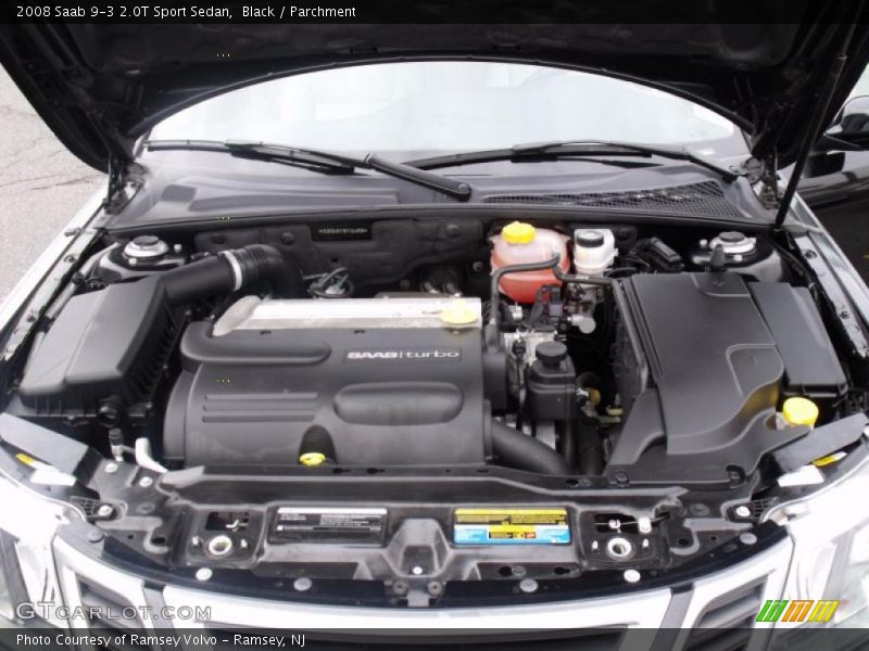  2008 9-3 2.0T Sport Sedan Engine - 2.0 Liter Turbocharged DOHC 16-Valve 4 Cylinder