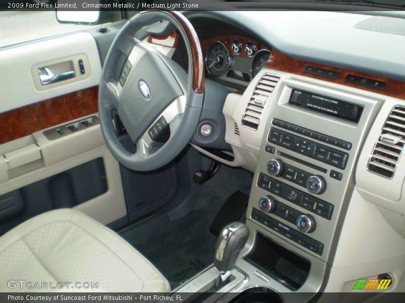 Cinnamon Metallic / Medium Light Stone 2009 Ford Flex Limited