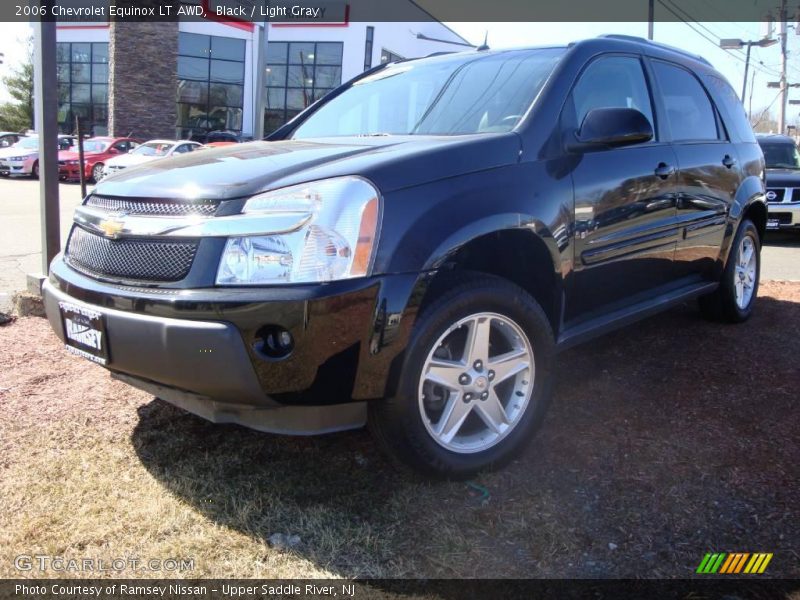 Black / Light Gray 2006 Chevrolet Equinox LT AWD