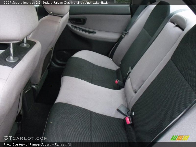 Urban Gray Metallic / Anthracite Black 2007 Subaru Impreza 2.5i Sedan