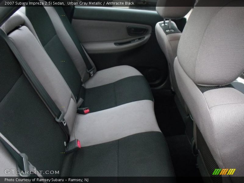 Urban Gray Metallic / Anthracite Black 2007 Subaru Impreza 2.5i Sedan