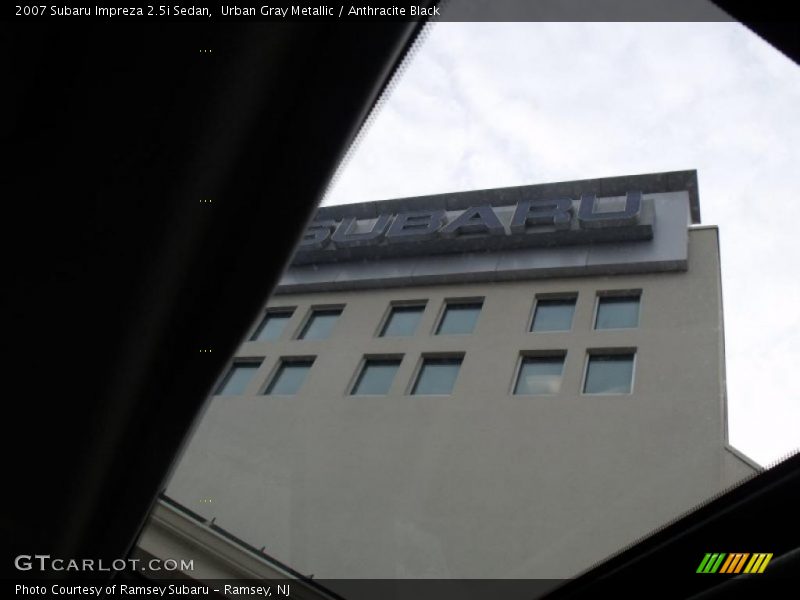 Urban Gray Metallic / Anthracite Black 2007 Subaru Impreza 2.5i Sedan